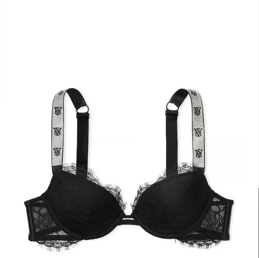 ✨️SOLD✨️💝Victoria's Secret Shine Strap Bra and Panty Set 36C/M💝 - Picture 8 of 9
